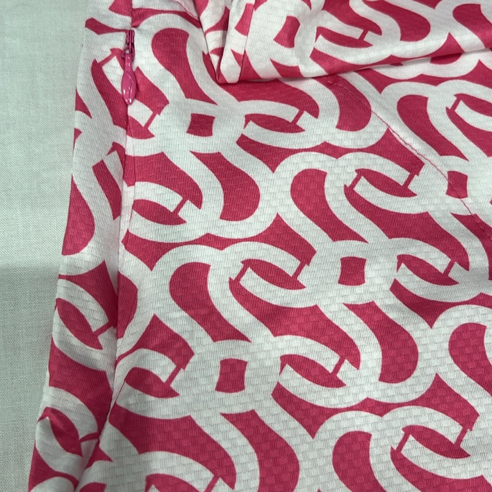 Gottex Studio XS Geo Pink Sleeveless Dress with 4-Way  Stretch Dry  Technology - Picture 6 of 9